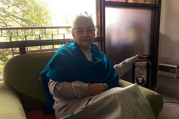 Former Delhi CM Sheila Dikshit(image via @Supriya23bh/Twitter)