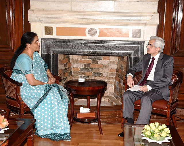 RBI Governor Shaktikanta Das with Finance Minister Nirmala Sitharaman (pic via Twitter)