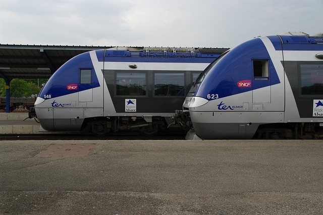 Representative image of a semi-high speed train.