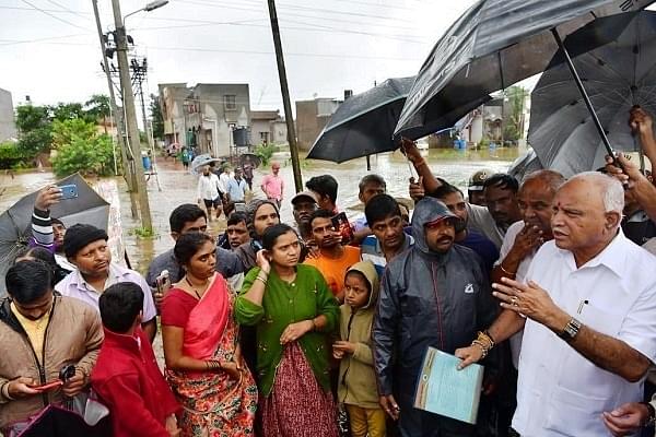 Yediyurappa Leads From The Front, Camps In Flood Affected Belgavi To Oversee Relief And Rescue Efforts