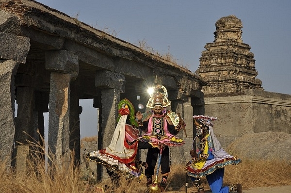 An epic rendition in Mamallapuram.