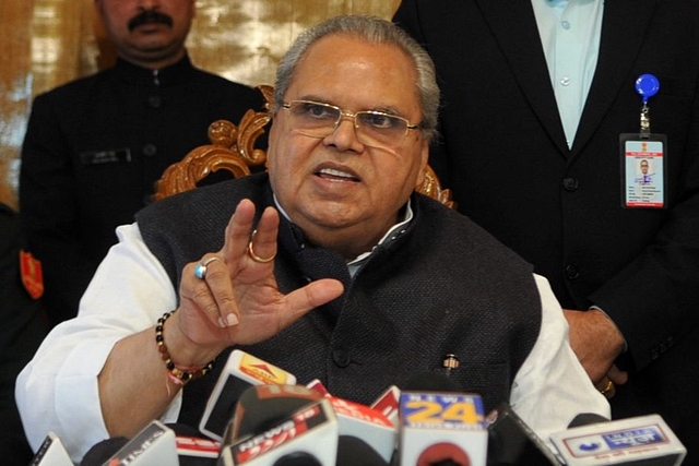 J&amp;K Governor Satya Pal Malik (Photo by Nitin Kanotra/Hindustan Times)