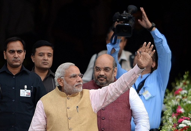 Prime Minister Narendra Modi and Home Minister Amit Shah&nbsp;