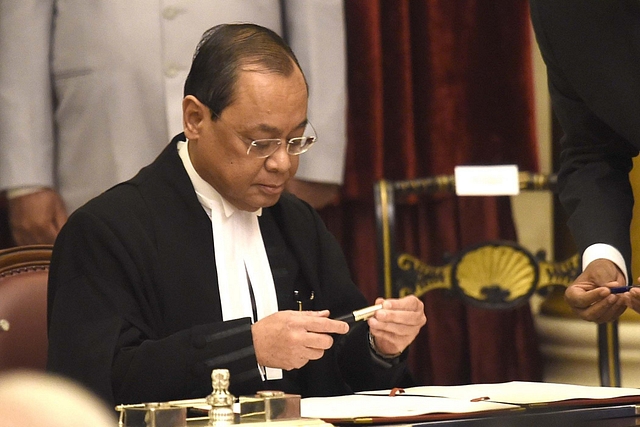 Judge Ranjan Gogoi. (Arvind Yadav/Hindustan Times via Getty Images)