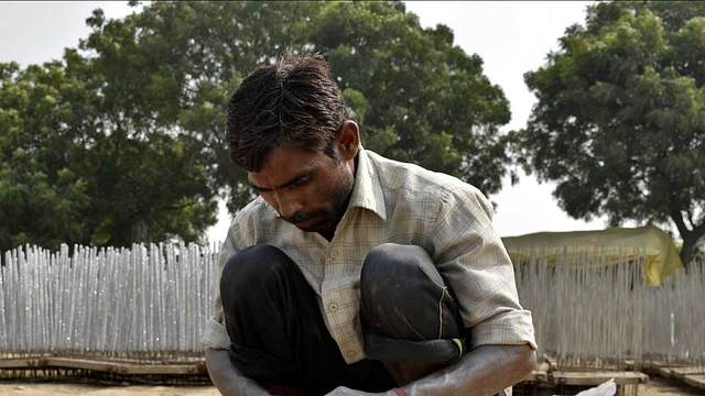 Unorganised sector workers. (representative image) (Sakib Ali/Hindustan Times via Getty Images)