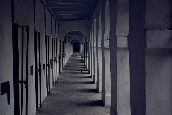 Inside its haunting corridors. 