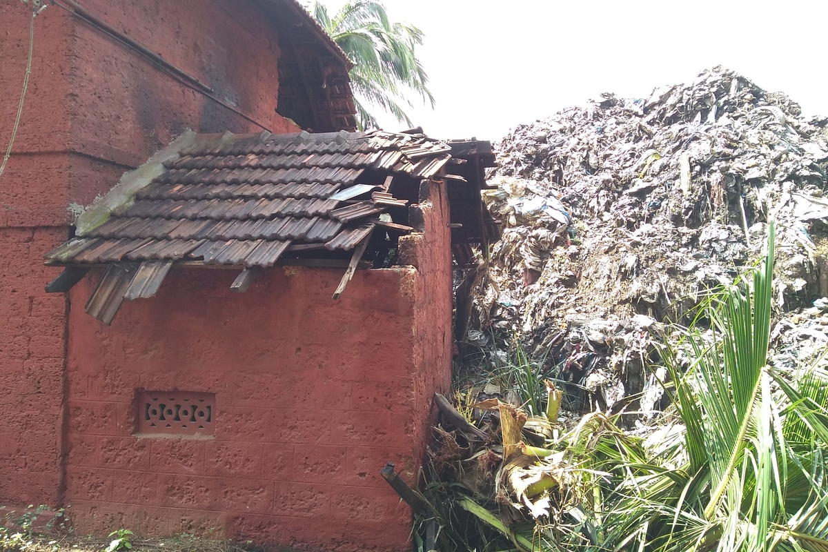 Dump Yard Trash  Turns Into A Deadly River Swamping Mandara In Mangaluru