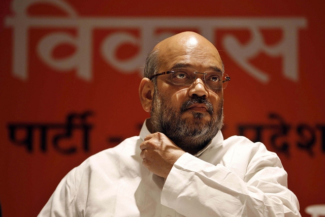 Union Home Minister Amit Shah (Arun Sharma/Hindustan Times via Getty Images)