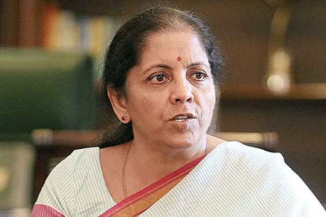 Finance Minister Nirmala Sitharaman.