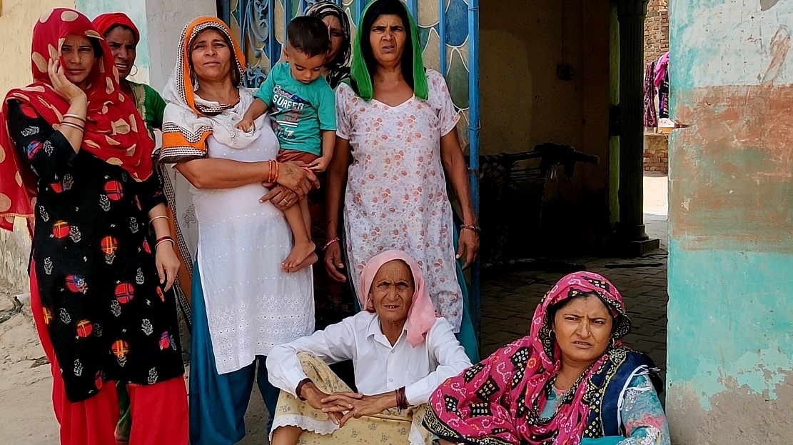 A group of women from Sondhad village in Haryana’s Palwal district