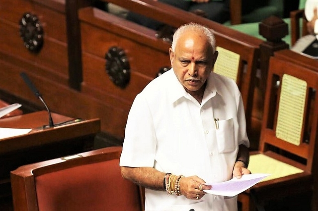 Chief Minister B S Yediyurappa