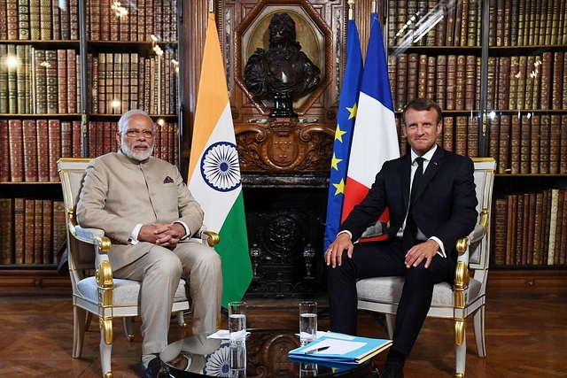 Prime Minister Modi and President Macron&nbsp;