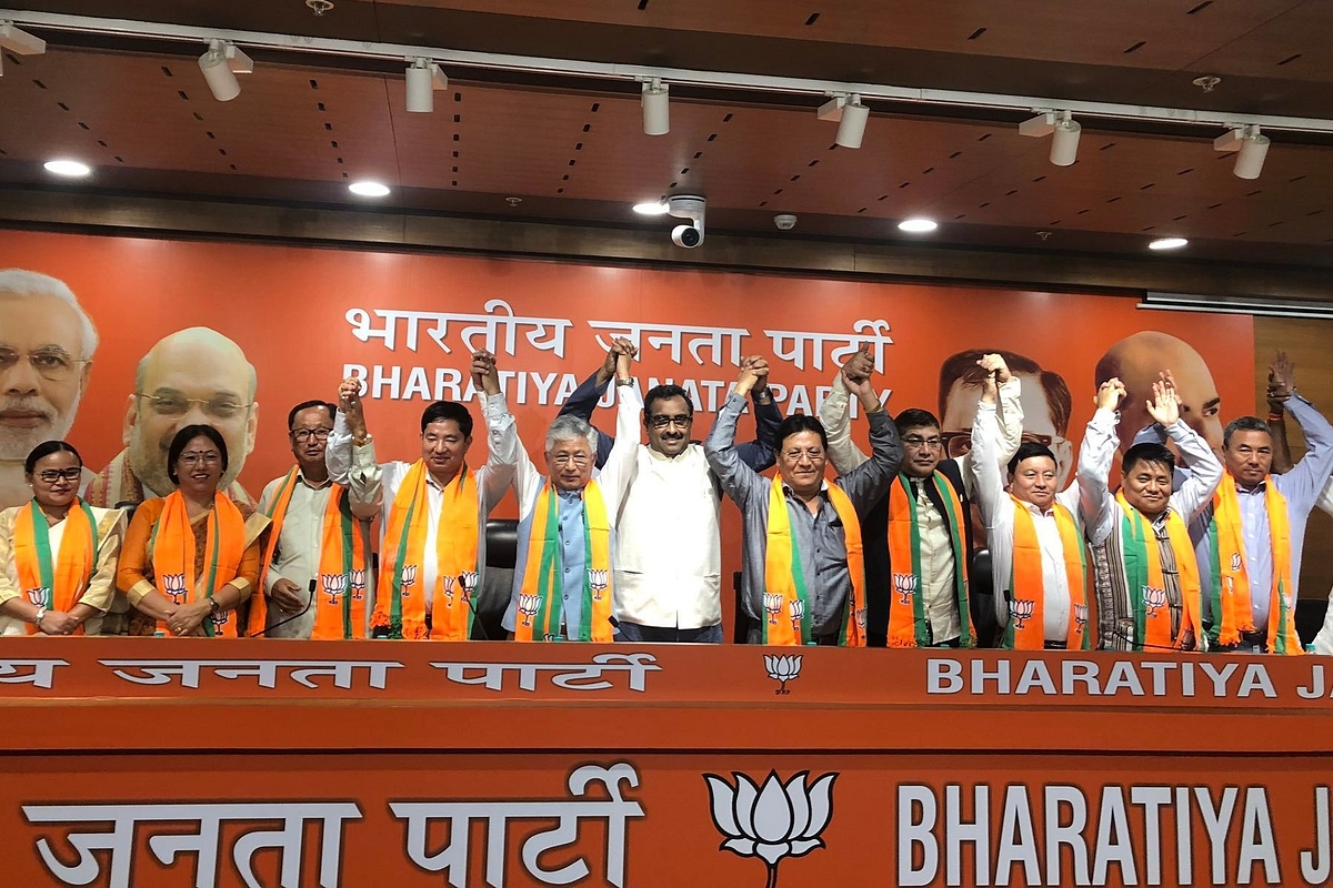Sikkim: Ten SDF Legislators Join BJP Making It The Main Opposition Party In The State