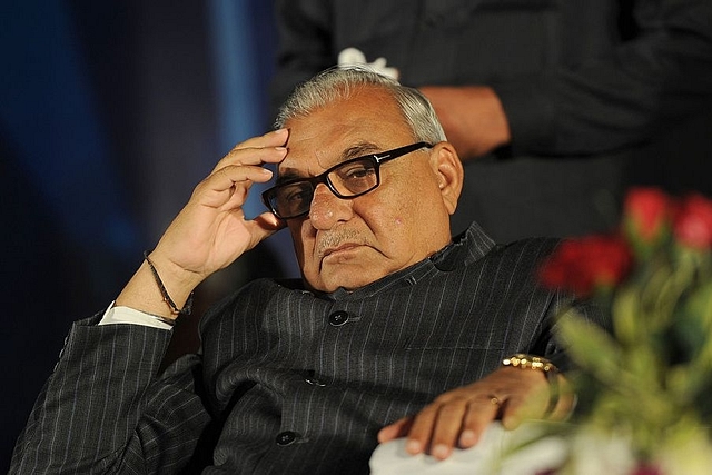 Former Haryana CM Bhupinder Singh Hooda AFP PHOTO/SAJJAD HUSSAIN (Photo credit should read SAJJAD HUSSAIN/AFP/Getty Images)