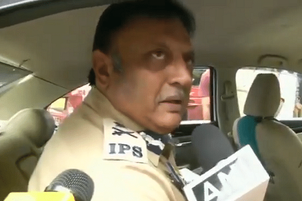 Screengrab of ADGP Munir Khan speaking to the media. (@ANI/Twitter)