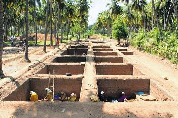 Excavations at Keeladi site (Source: Twitter)