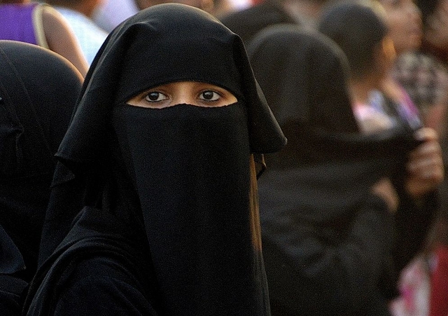 A burqa-clad woman. (Representative image)&nbsp;