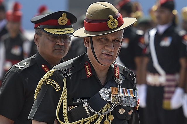 Army Chief General Bipin Rawat (Raj K Raj/Hindustan Times via Getty Images)