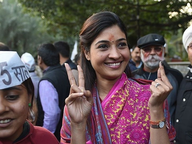 Lamba during her AAP days.&nbsp;