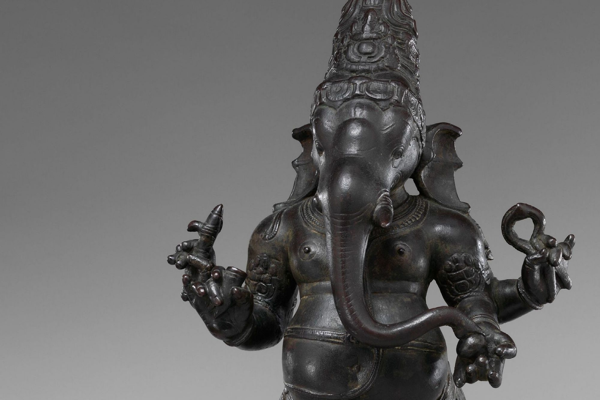 Ganapati in bronze&nbsp;