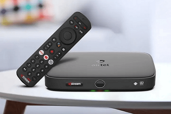 Airtel Digital TV’s XSteam set top box (Image via Telecom Talk)