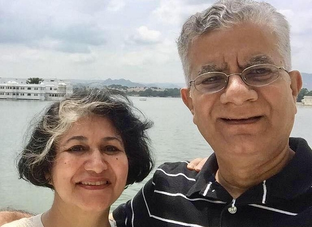 Farah Usmani with her husband Jawed Usmani (Source: dr.farahusmani/Facebook)