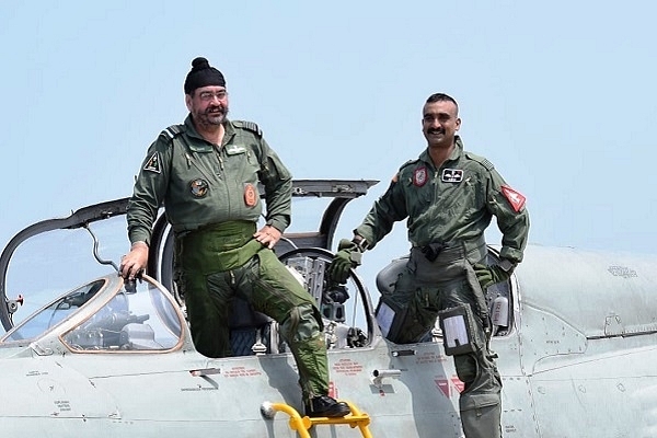 Watch: F-16 Slayer Wing Commander Abhinandan With IAF Chief BS Dhanoa As They Fly A MiG-21 Sortie
