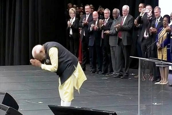 Prime Minister Narendra Modi at NRG stadium&nbsp;