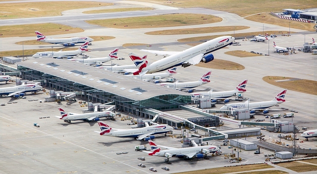 The Heathrow Airport. (via Twitter)