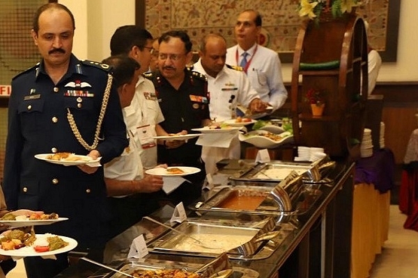 Dinner at military medicine conference (@ANI/Twitter)&nbsp;