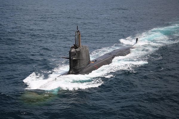 INS Khanderi During Sea Trials (Indian Navy/Wikimedia Commons)