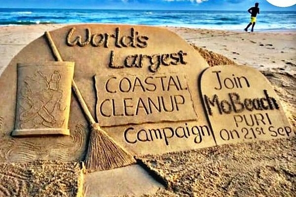 Odisha: Over 10,000 Volunteers Join Hands To Conduct World’s Largest Coastal Cleanliness Drive At Puri Beach