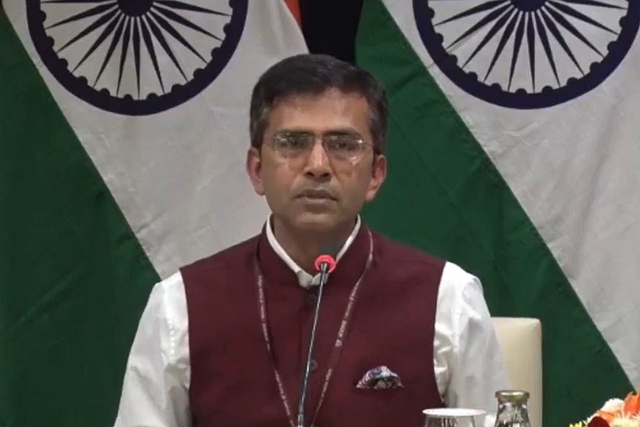 MEA Spokesperson Raveesh Kumar (Photo from @MEAIndia/Twitter)