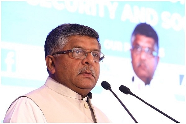 Union Minister Ravi Shankar Prasad. (@samirsaran/Twitter)