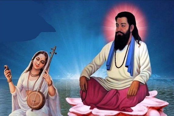 Sant Ravidas (Representative Image) (pic via Twitter)