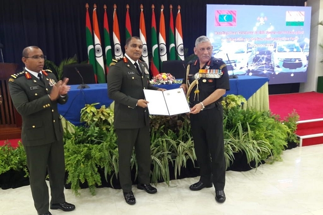 Army Chief General Bipin Rawat in Maldives (@adgpi/Twitter)