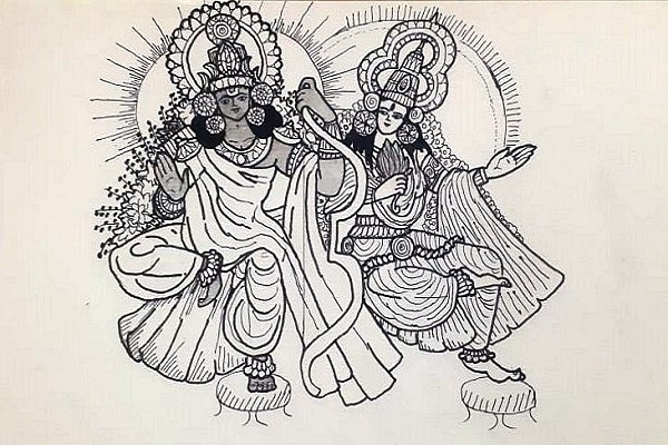 Author’s rendition of Rama-Janaki&nbsp;