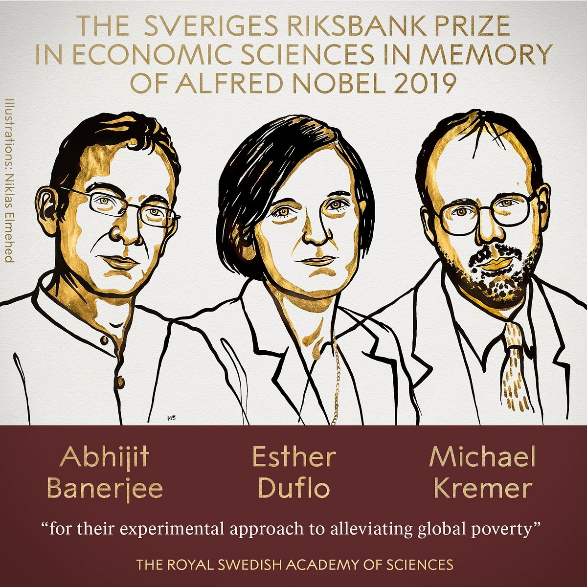 2019 Nobel Prize In Economics Awarded To Indian-American Abhijit Banerjee, Esther Duflo, Michael Kremer 