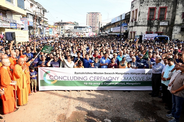 The volunteers celebrate the success of the campaign.