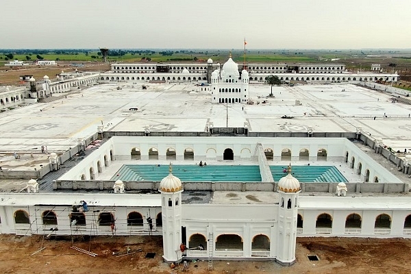 Work being finished at Gurudwara Darbar Sahib Kartarpur