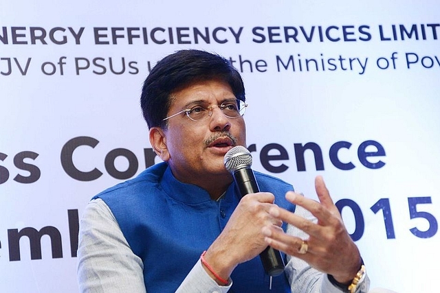 Union Railways Minister Piyush Goyal (Ramesh Pathania/Mint via Getty Images)&nbsp;