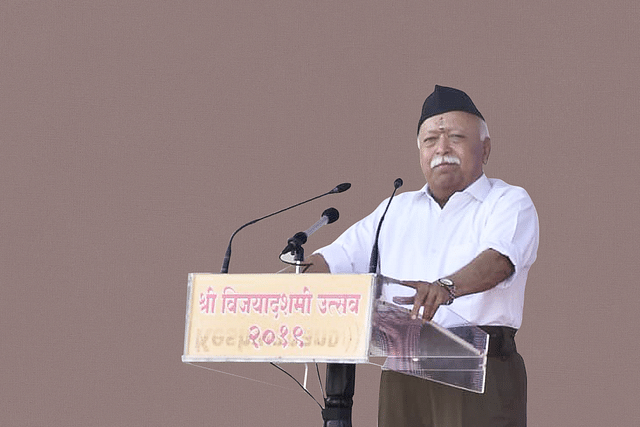 RSS chief Mohan Bhagwat.