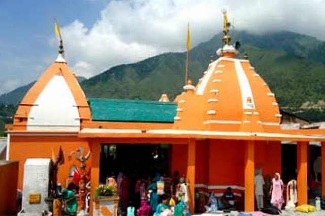 Sudh Mahadev Mandir in Jammu (Pic Via udhampur.nic.in)