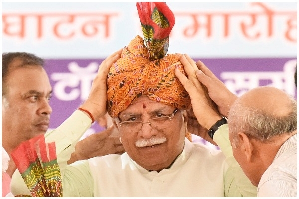 Manohar Lal Khattar, Chief Minister of Haryana.