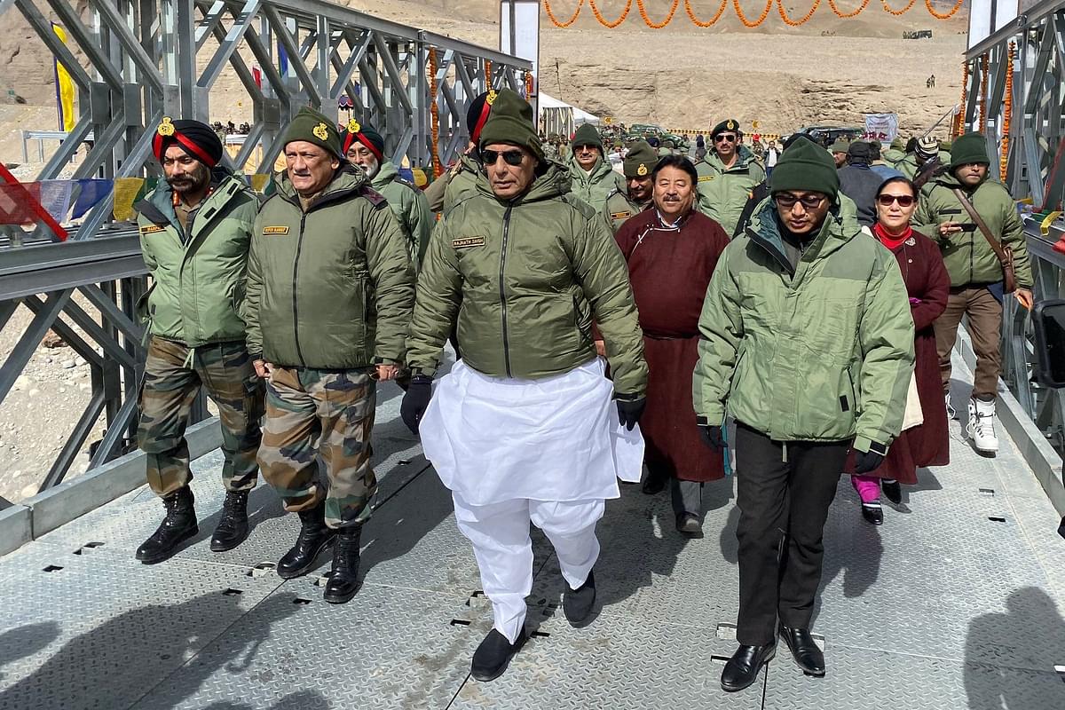 Rajnath Singh To Visit Forward Locations Along LAC; Will Perform 'Shastra Puja' With Troops On Occasion Of Dussehra
