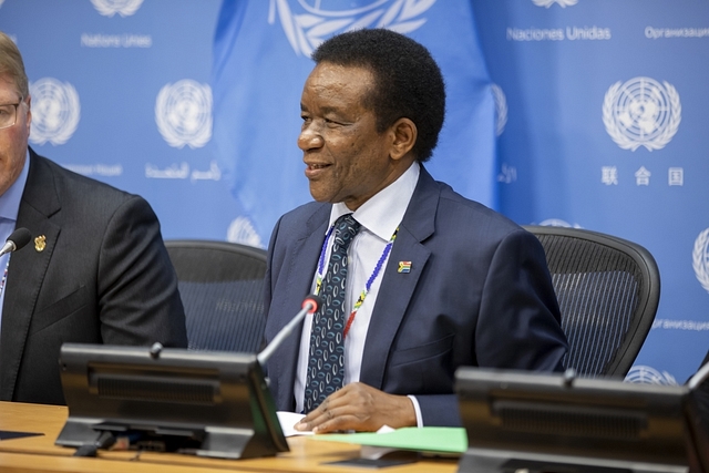 Security Council President Jerry Matthews Matjila (Picture by:&nbsp;<a href="https://www.un.org/securitycouncil/">www.un.org/securitycouncil/</a>)