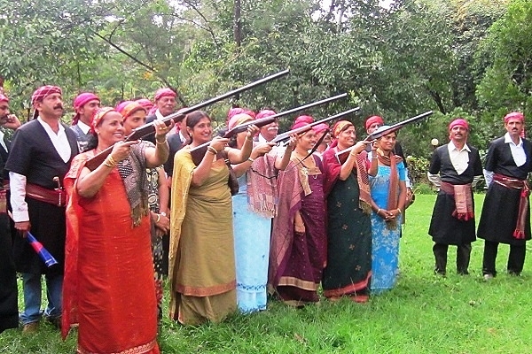 Kodavathis with the guns.