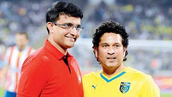 Ganguly and Tendulkar (Image Via crictracker.in)&nbsp;