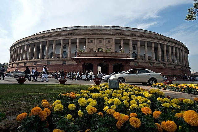 The Parliament building in Delhi. (PRAKASH SINGH/AFP/GettyImages)