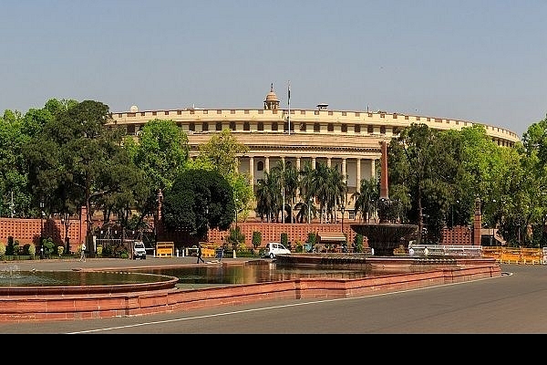 India’s Parliament building. (A Savin/Wikimedia Commons)